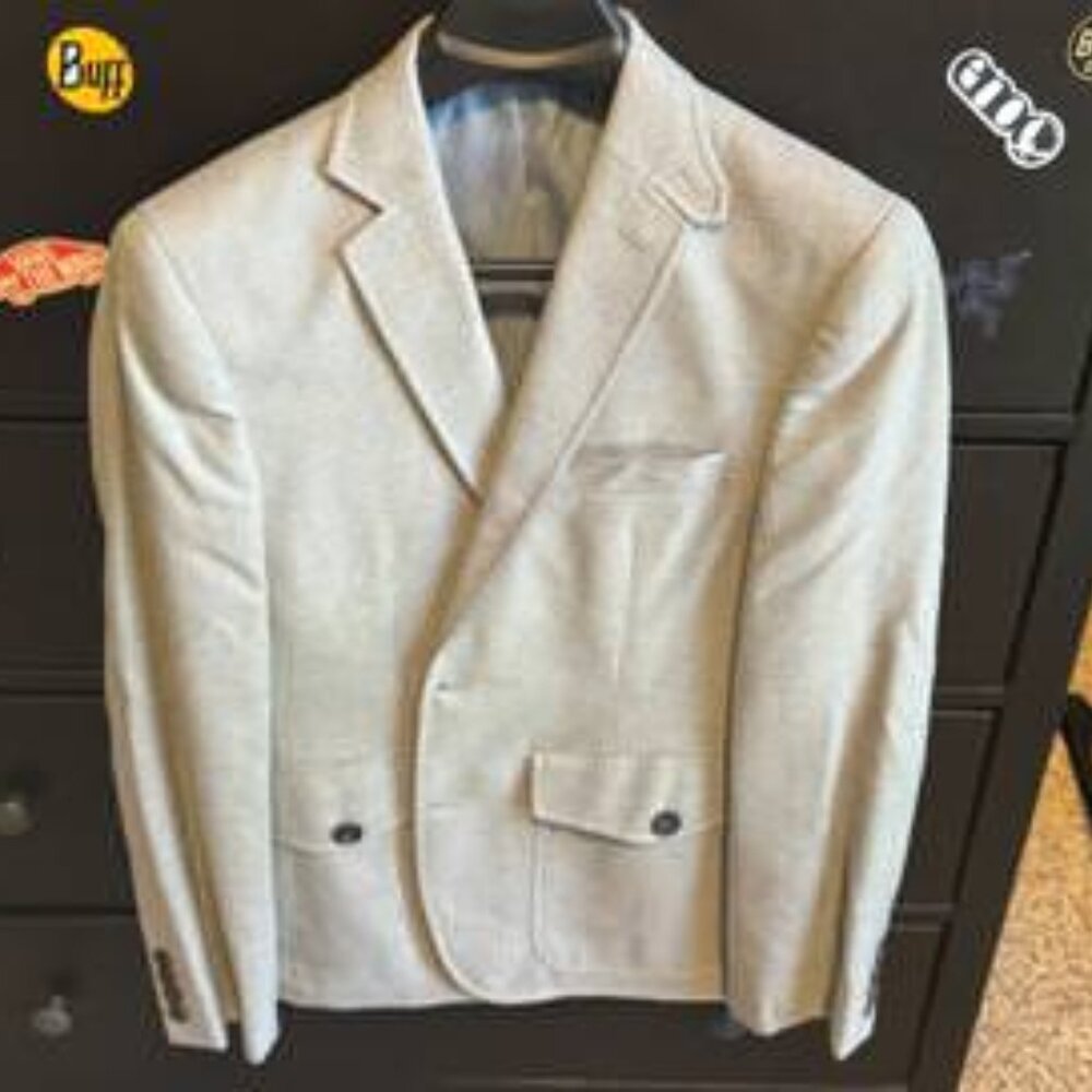Stafford Light Grey Sport Coat